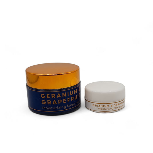 Geranium and Grapefruit moisturizing face cream