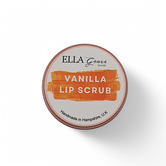 Vanilla lip scrub