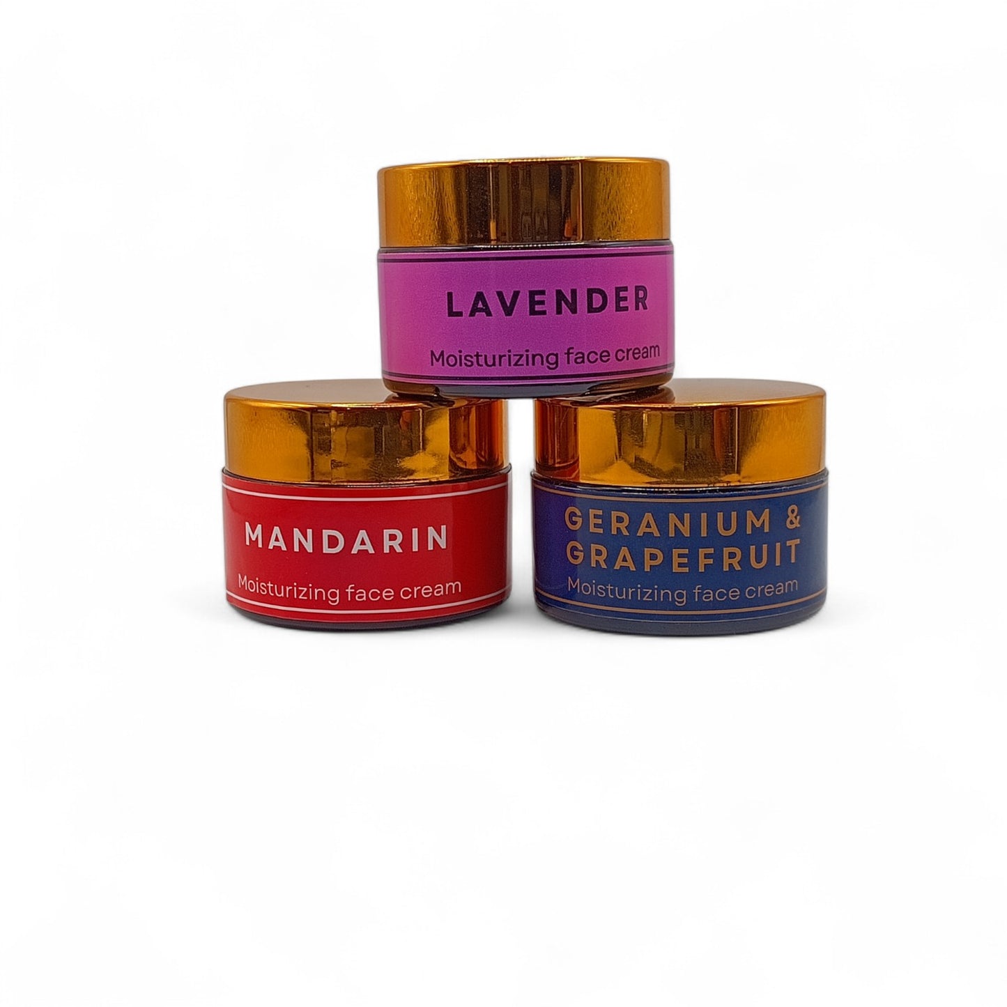 Geranium and Grapefruit moisturizing face cream