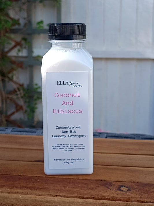 Coconut and Hibiscus concentrated Non Bio Laundry Detergent