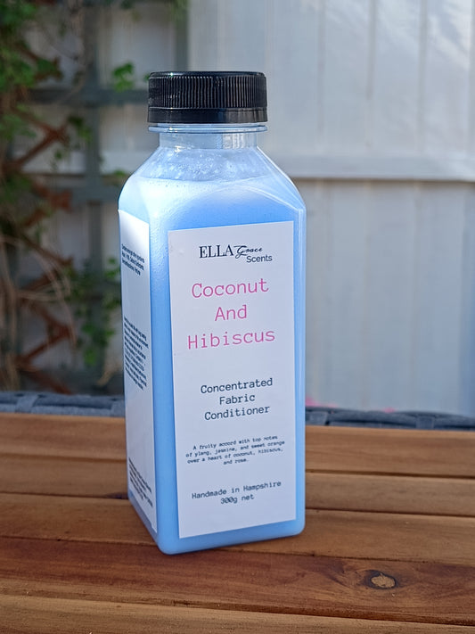 Coconut and Hibiscus concentrated fabric conditioner
