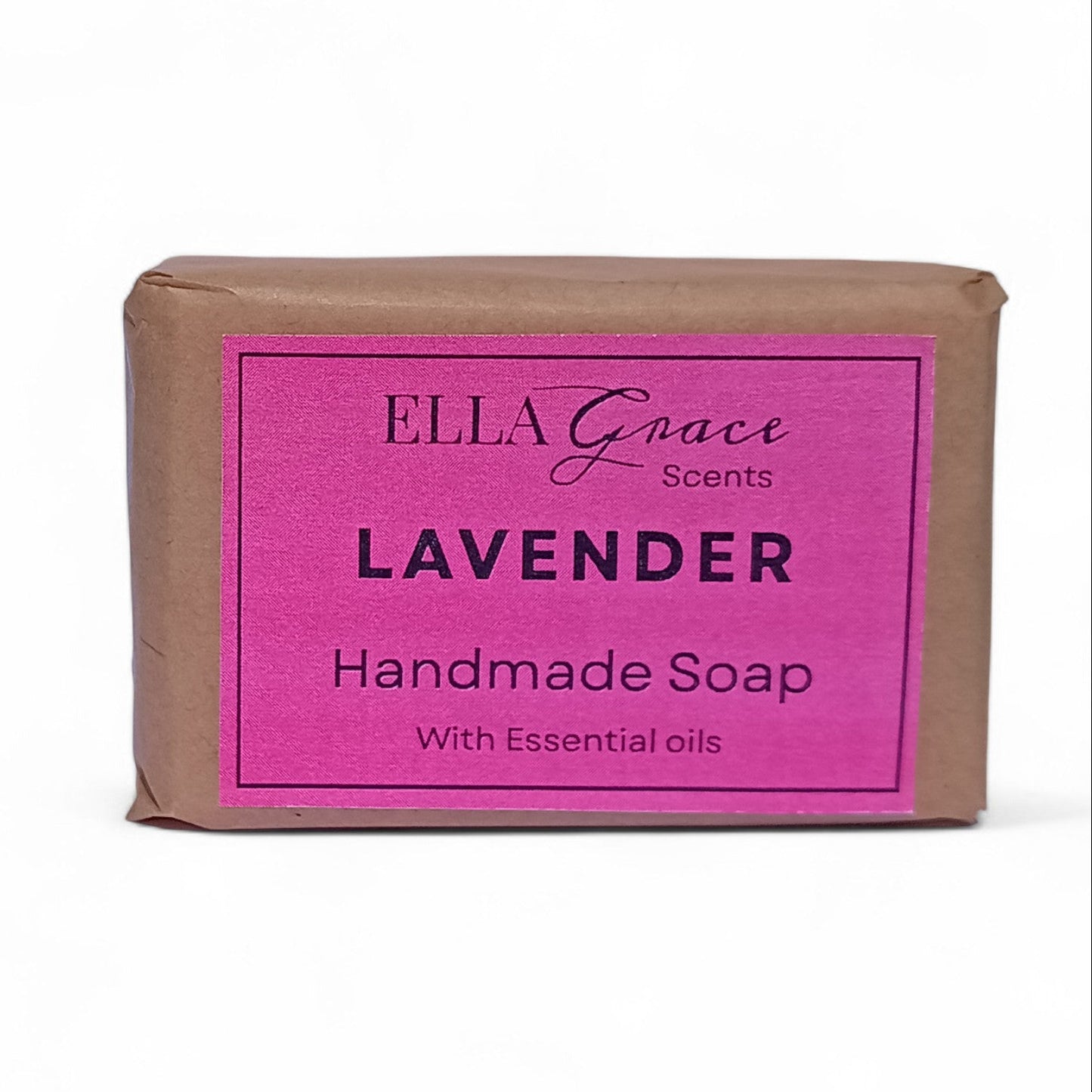 Lavender essential oil basin soap
