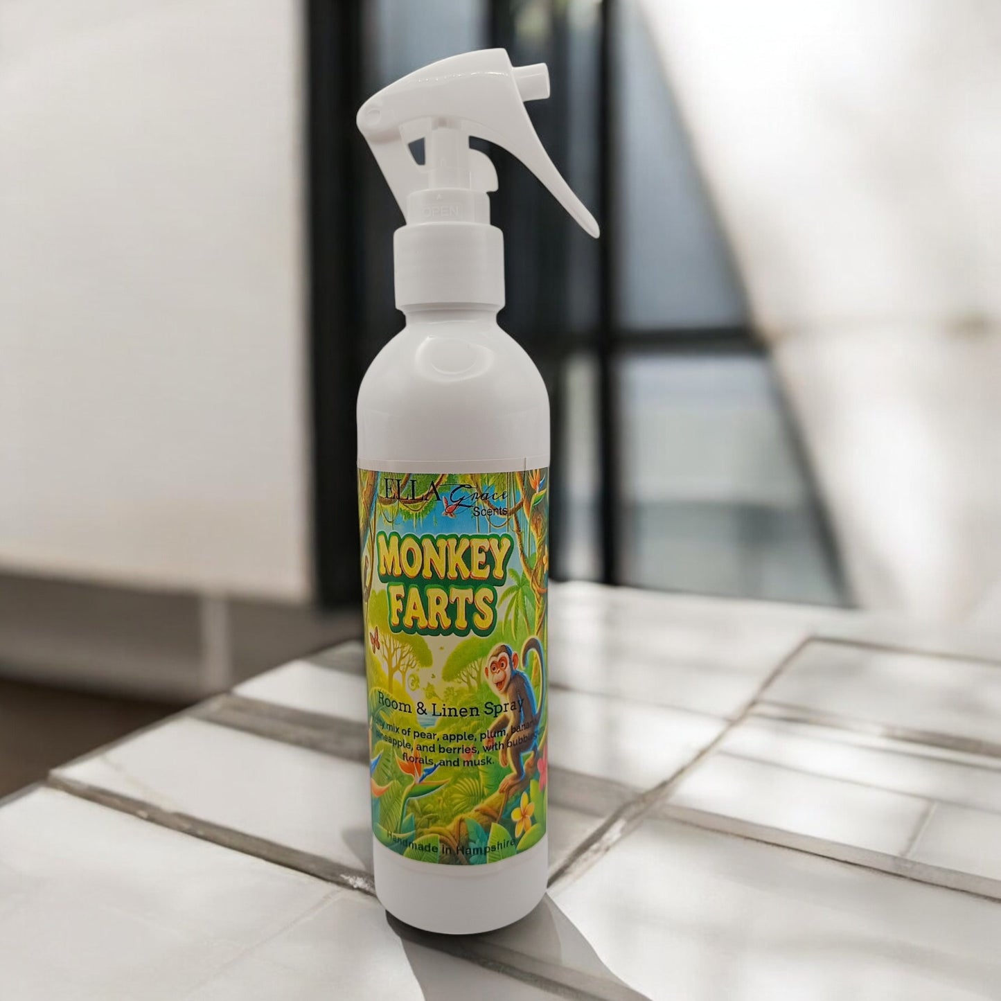 Monkey farts room spray