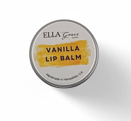 Vanilla lip balm