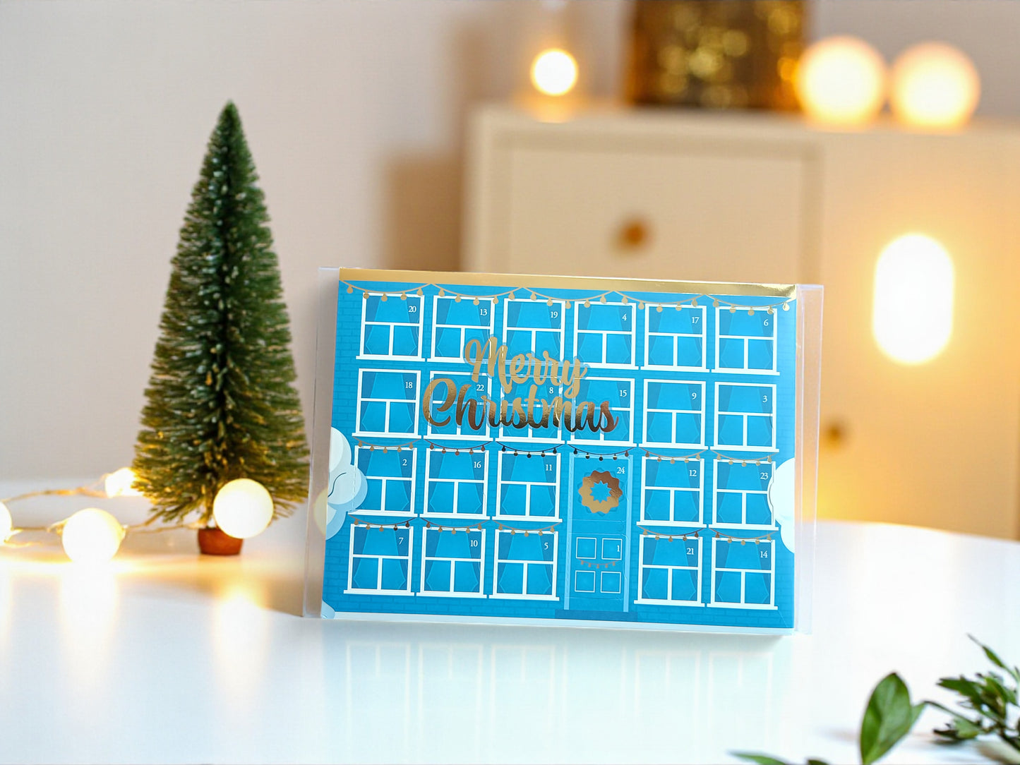 Christmas tree scented wax melt advent calendar