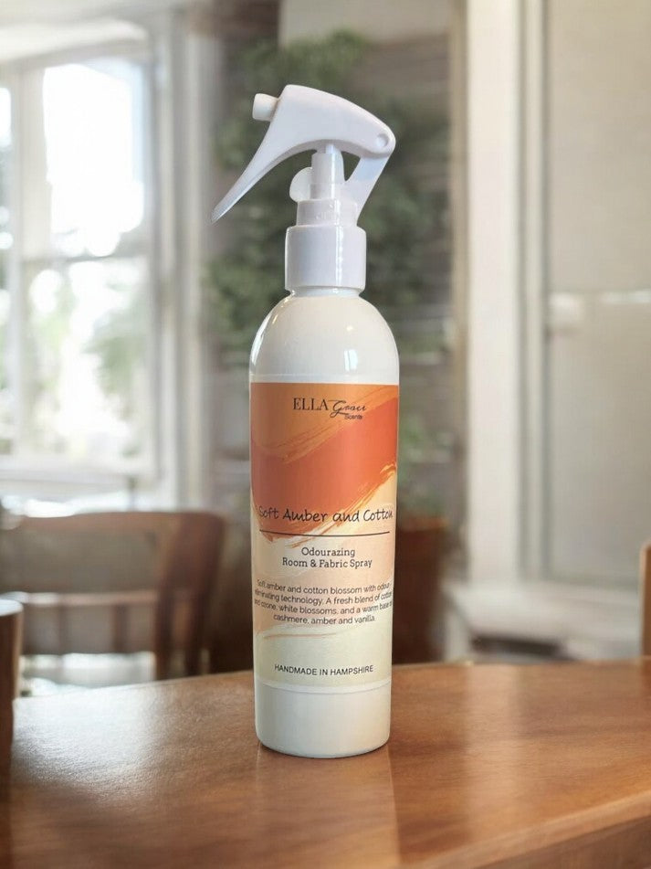 Soft Amber and Cotton Odouraze Room And Fabric Spray