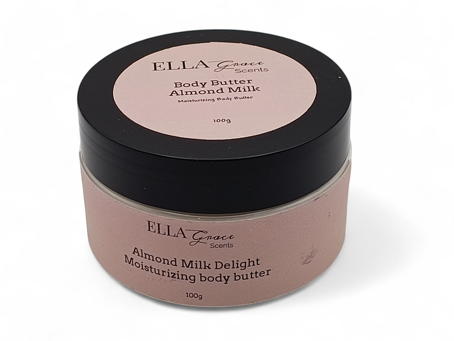 Almond milk moisturizing body butter