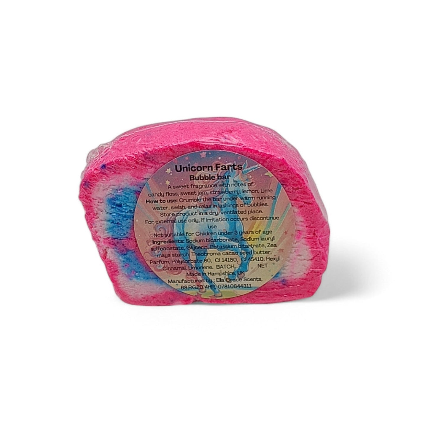 Unicorn farts - bubble bar
