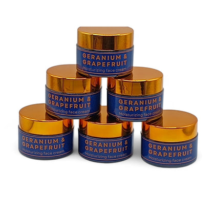 Geranium and Grapefruit moisturizing face cream
