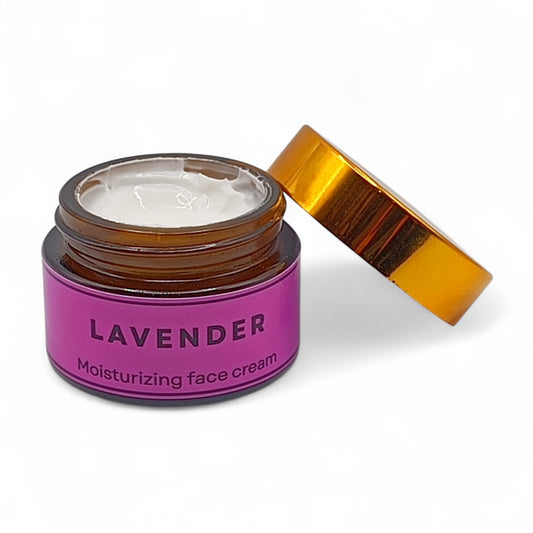 Lavender moisturizing face cream
