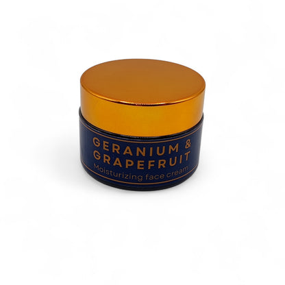 Geranium and Grapefruit moisturizing face cream