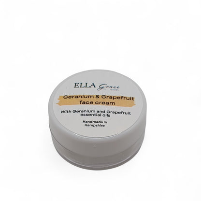 Geranium and Grapefruit moisturizing face cream