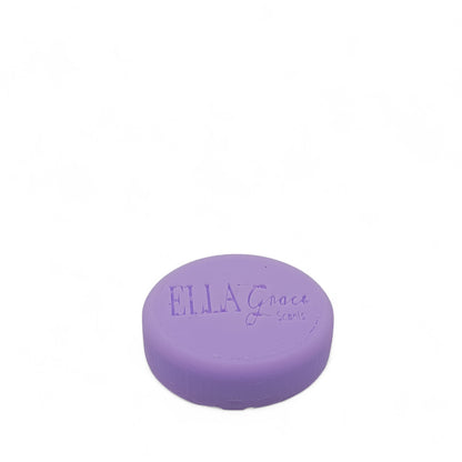 Calm handmade mild soap with a Amethyst embed crystal