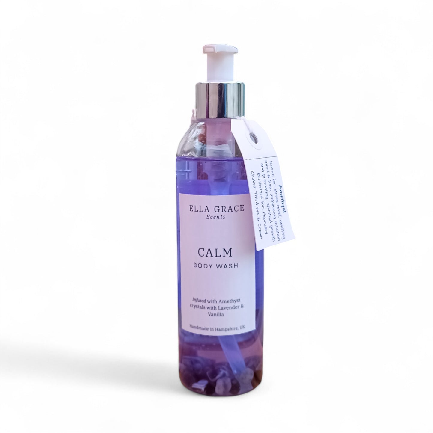 Calm - Amethyst crystal infused body wash