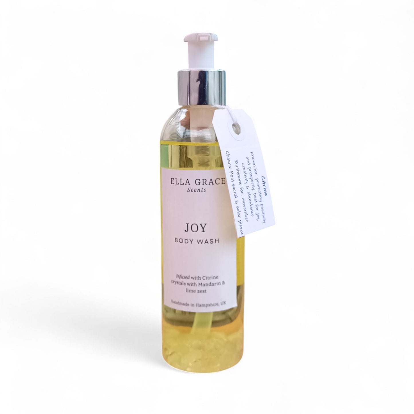 Joy - Citrine crystal infused body wash