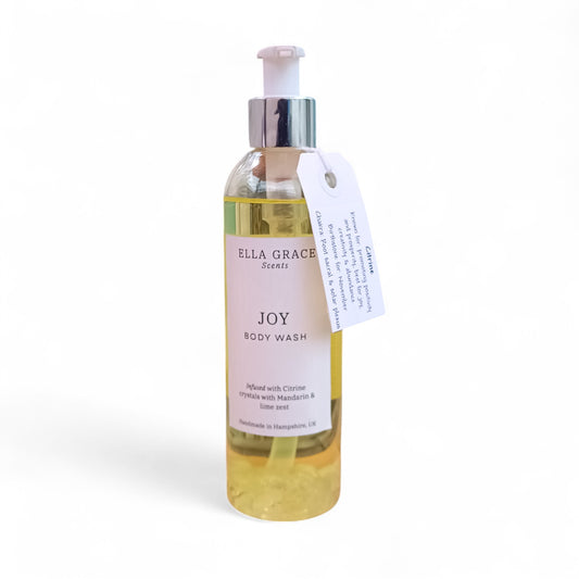 Joy - Citrine crystal infused body wash