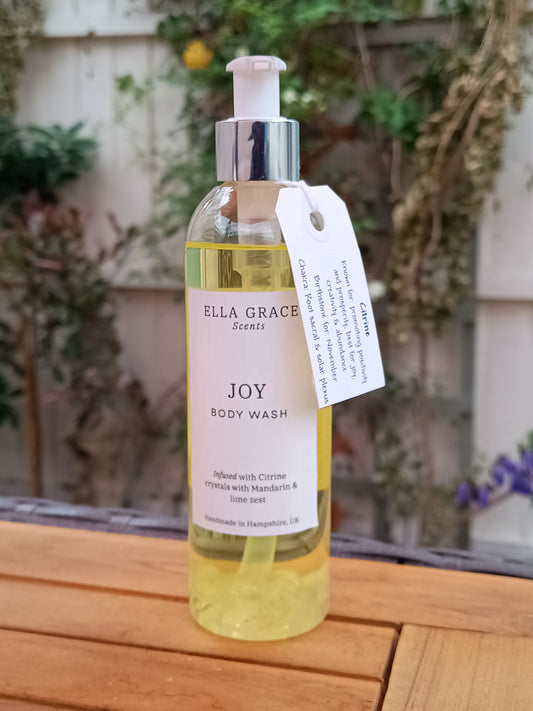 Joy - Citrine crystal infused body wash