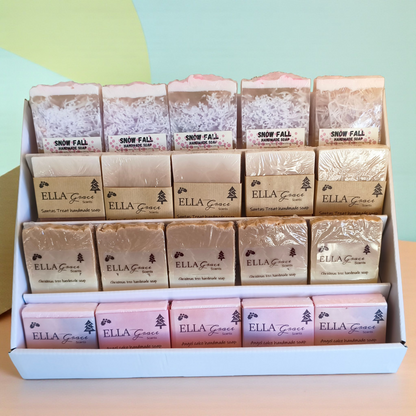 Christmas tree handmade soap