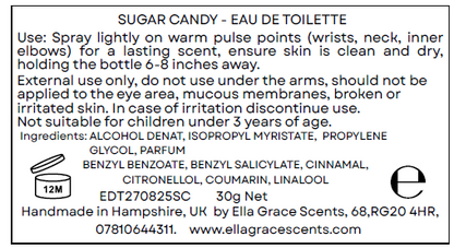 SUGAR CANDY - EAU DE TOILETTE PERFUME