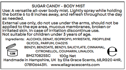 SUGAR CANDY - BODY MIST