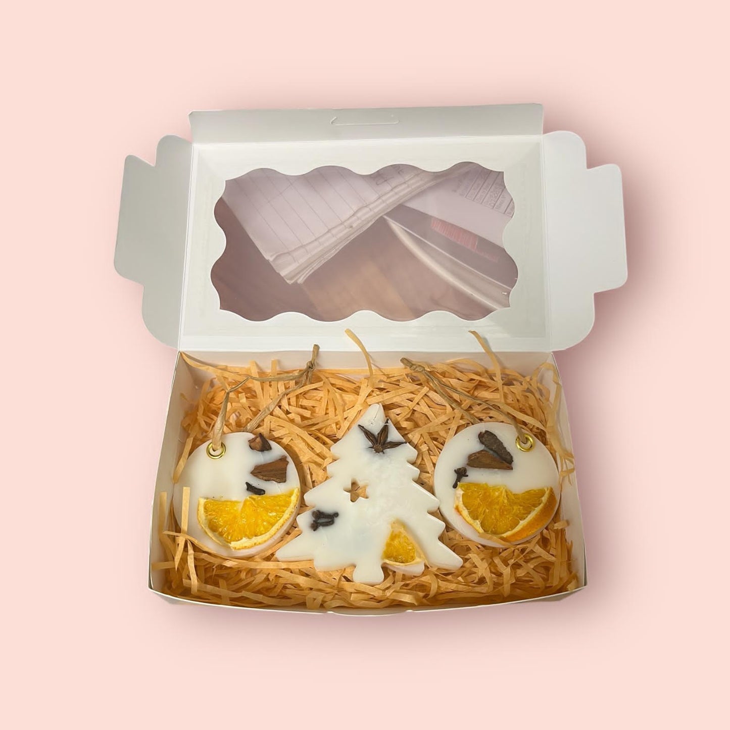 Scented Christmas tree decorations